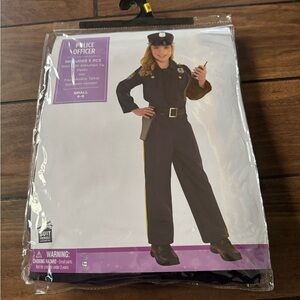 POLICE OFFICER kids Halloween costume size small 4-6